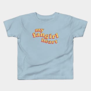 My Fangirl Heart! Kids T-Shirt